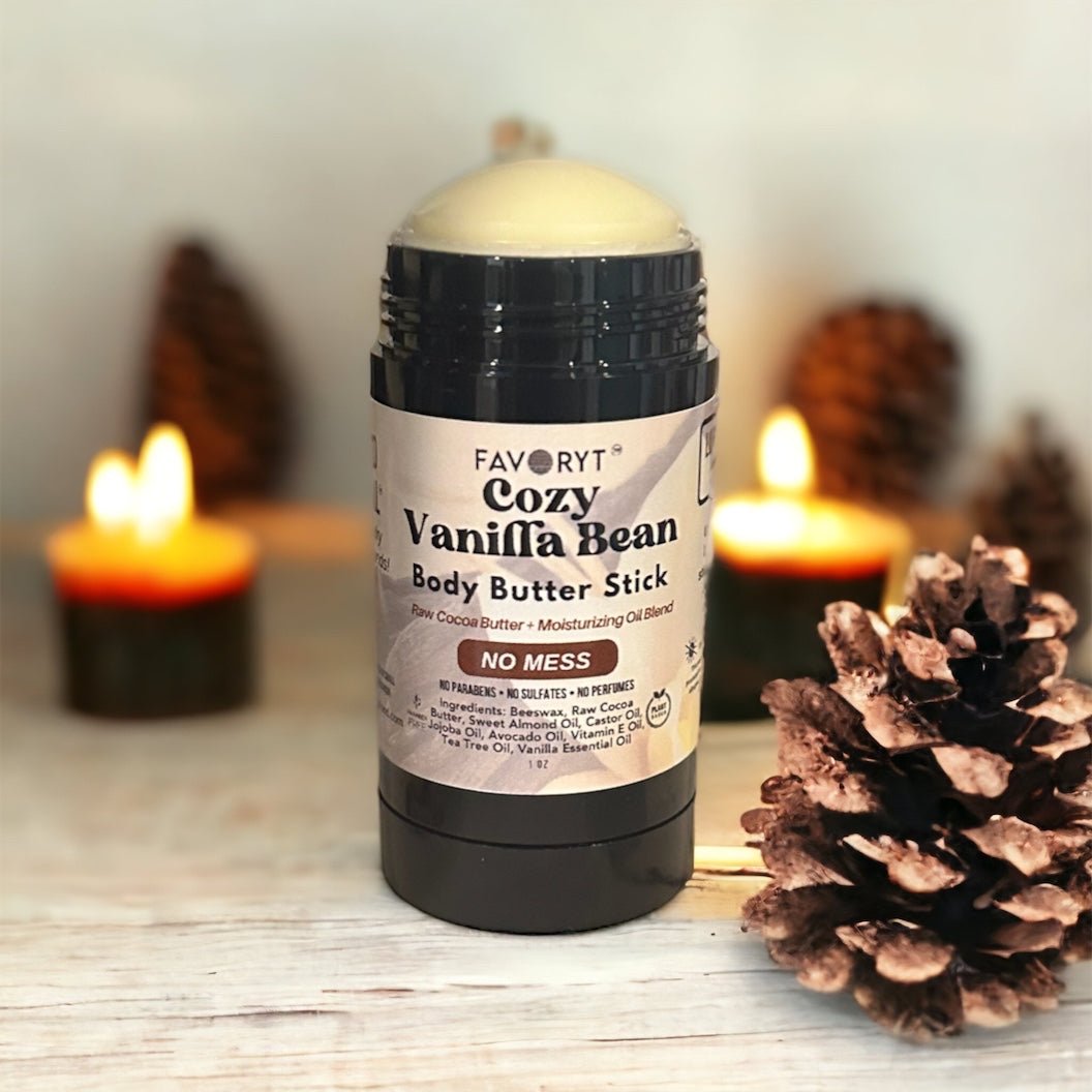 Cozy Vanilla Bean Skin Balm Stick - FAVORYT BRAND