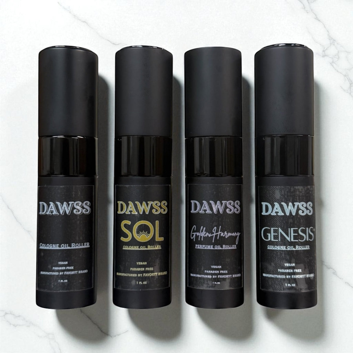 DAWSS Colognes | Perfume Mist - Pocket Size, Travel Friendly - FAVORYT BRAND