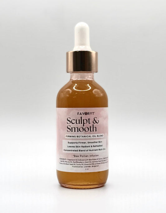 FAVORYT Sculpt & Smooth – Natural Skin Oil with Bee Pollen & Botanicals - FAVORYT BRAND