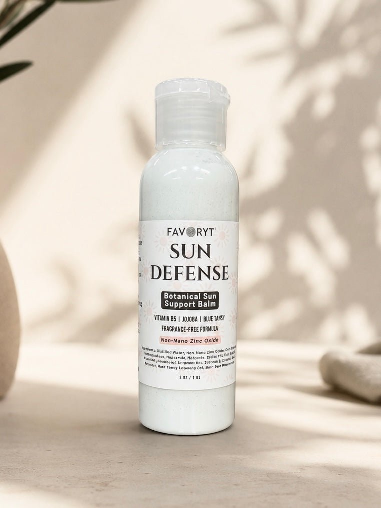 FAVORYT Sun Defense Botanical Sun Support Lotion | Lightweight Mineral Outdoor Lotion - FAVORYT BRAND