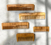 Handmade Neem Wood Combs – Natural Anti-Static, Scalp-Healthy Hair Combs from India (Pocket, Wide-Tooth, Shampoo & More) - FAVORYT BRAND