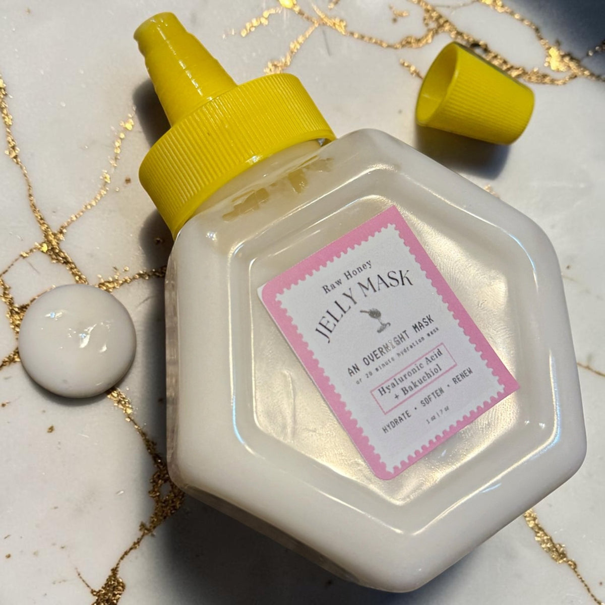 Honey Jelly Overnight Face Mask | Honey + Hyaluronic Acid + Bakuchiol - FAVORYT BRAND