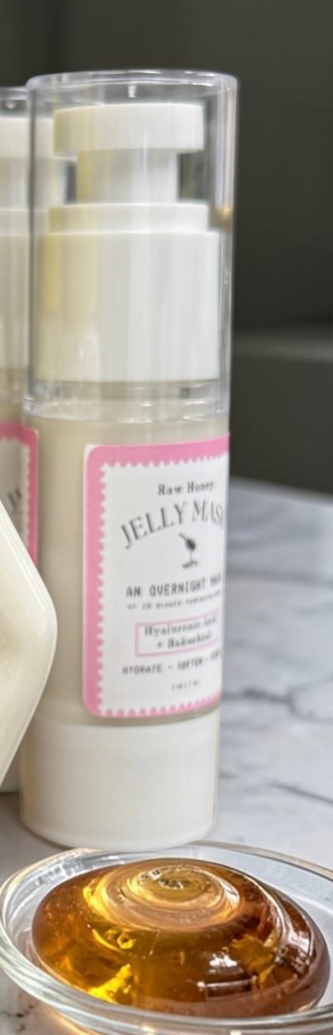 Honey Jelly Overnight Face Mask | Honey + Hyaluronic Acid + Bakuchiol - FAVORYT BRAND