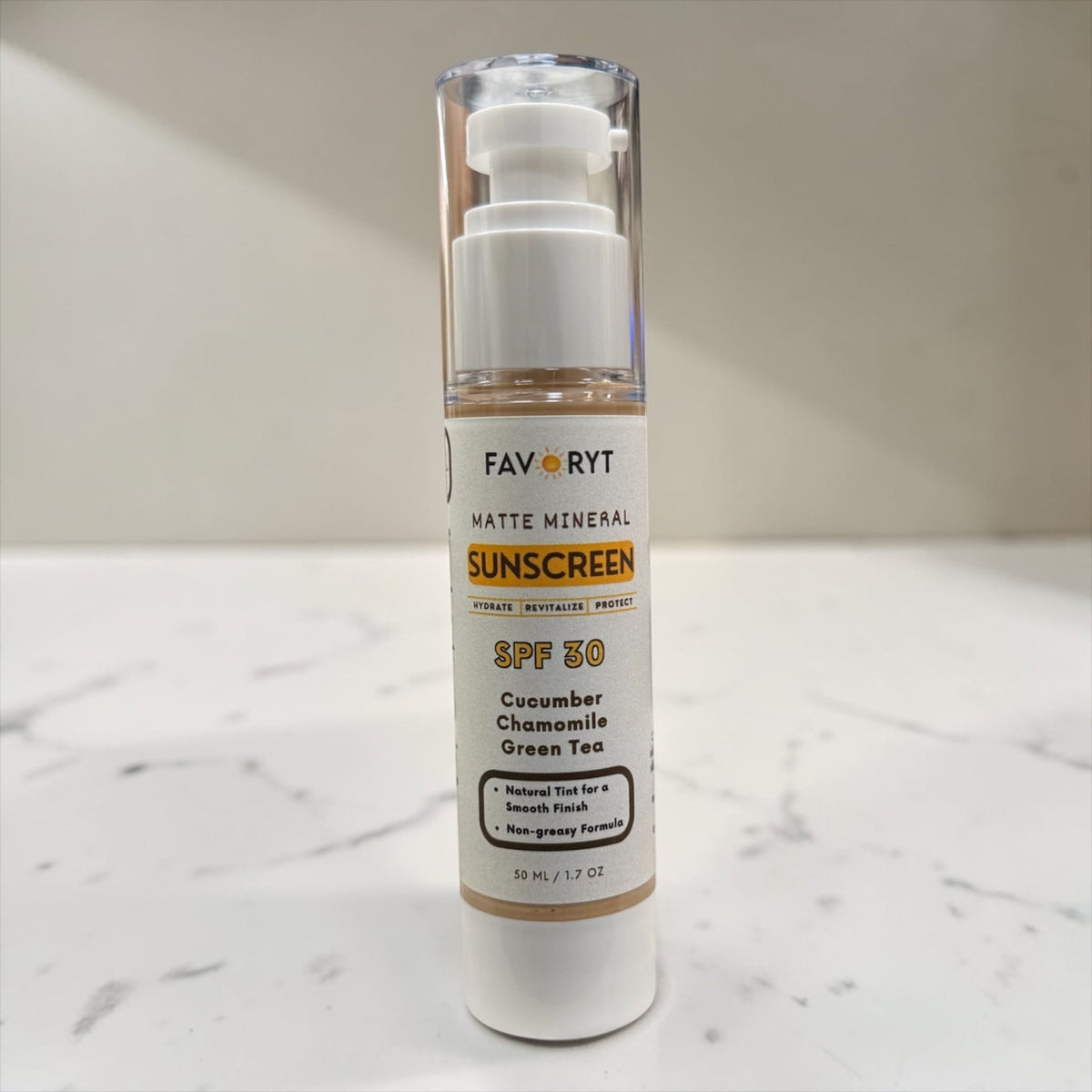 Matte Mineral Sunscreen - FAVORYT BRAND