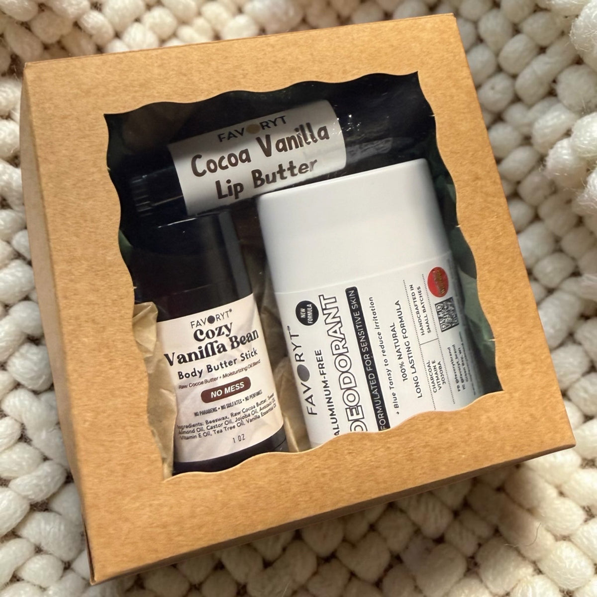 My Faves Mini Box | FAVORYT | Custom Natural Body Care Gift Set - FAVORYT BRAND