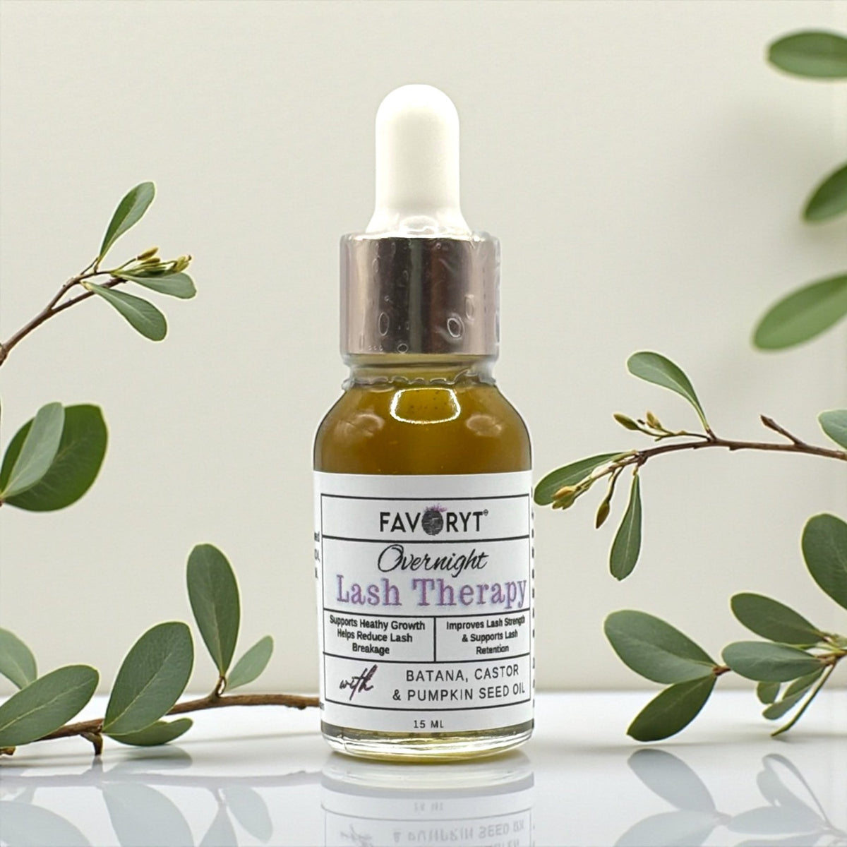 Overnight Lash Therapy | 100% Natural Night Lash Growth Serum - FAVORYT BRAND