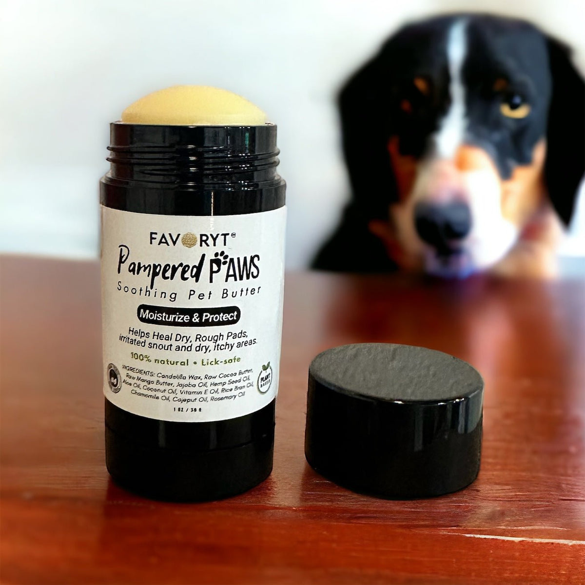 Pampered Paws FAVORYT Soothing Pet Butter 2-in-1 Pet Moisturizer and Paw Wax - FAVORYT BRAND
