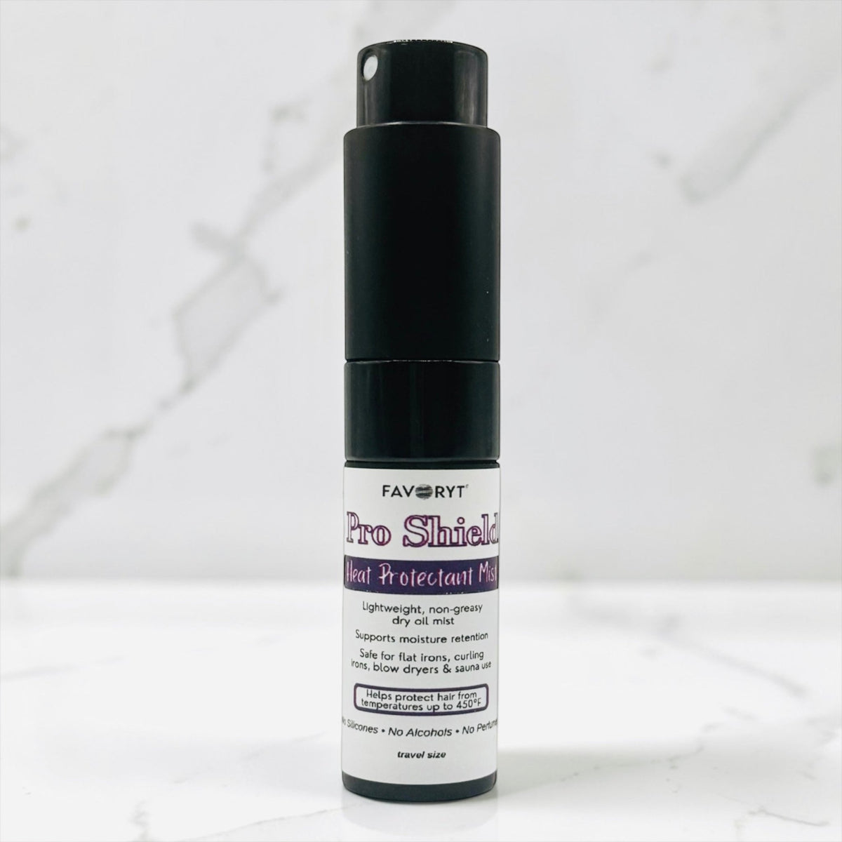 Pro Shield Heat Protectant Mist — 100% Natural Dry Oil for Sauna & Styling - FAVORYT BRAND