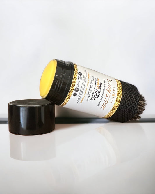 Stay Stick Hair Styling Wax and Brush - FAVORYT BRAND