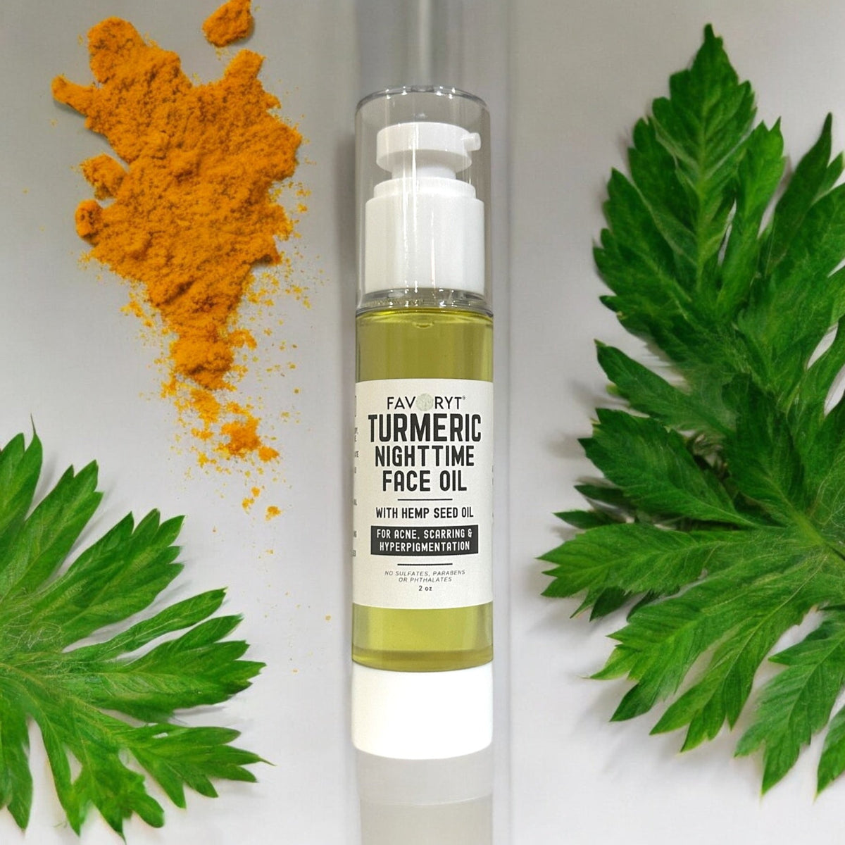 Turmeric Nighttime Face Oil - FAVORYT BRAND