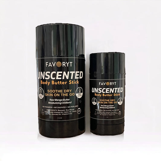 Unscented Body Butter Skin Balm Stick - FAVORYT BRAND